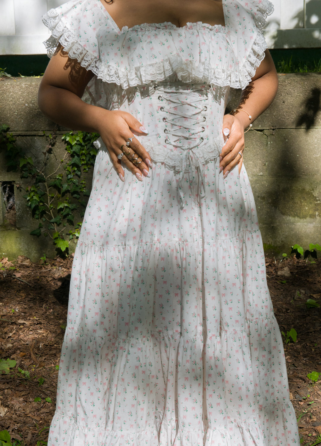 Pink Rose Garden Dress