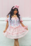 Peppermint Rose Corset