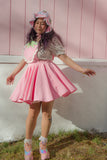 Pink Strawberry Pinafore