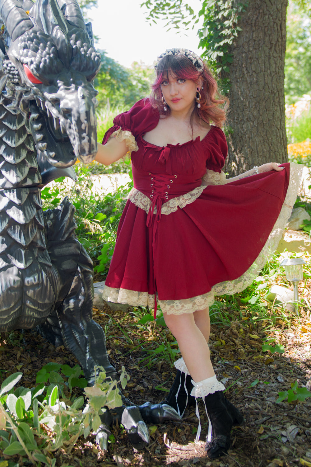 Red Velvet Fairy Dress