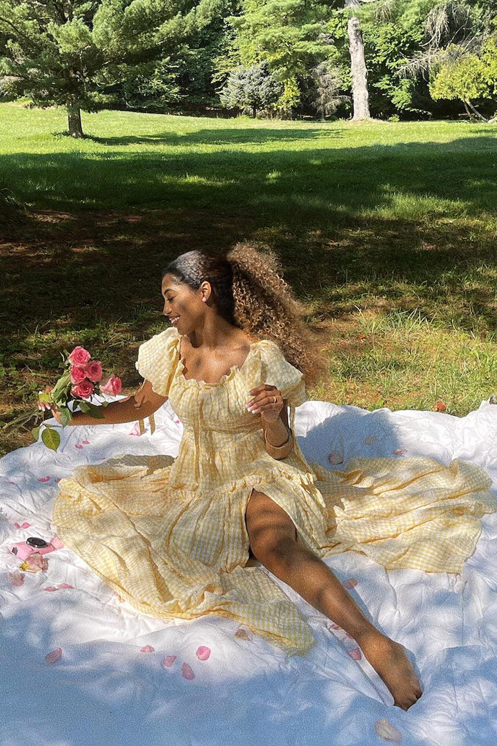 Lemon Goddess Gown