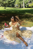 Lemon Goddess Gown
