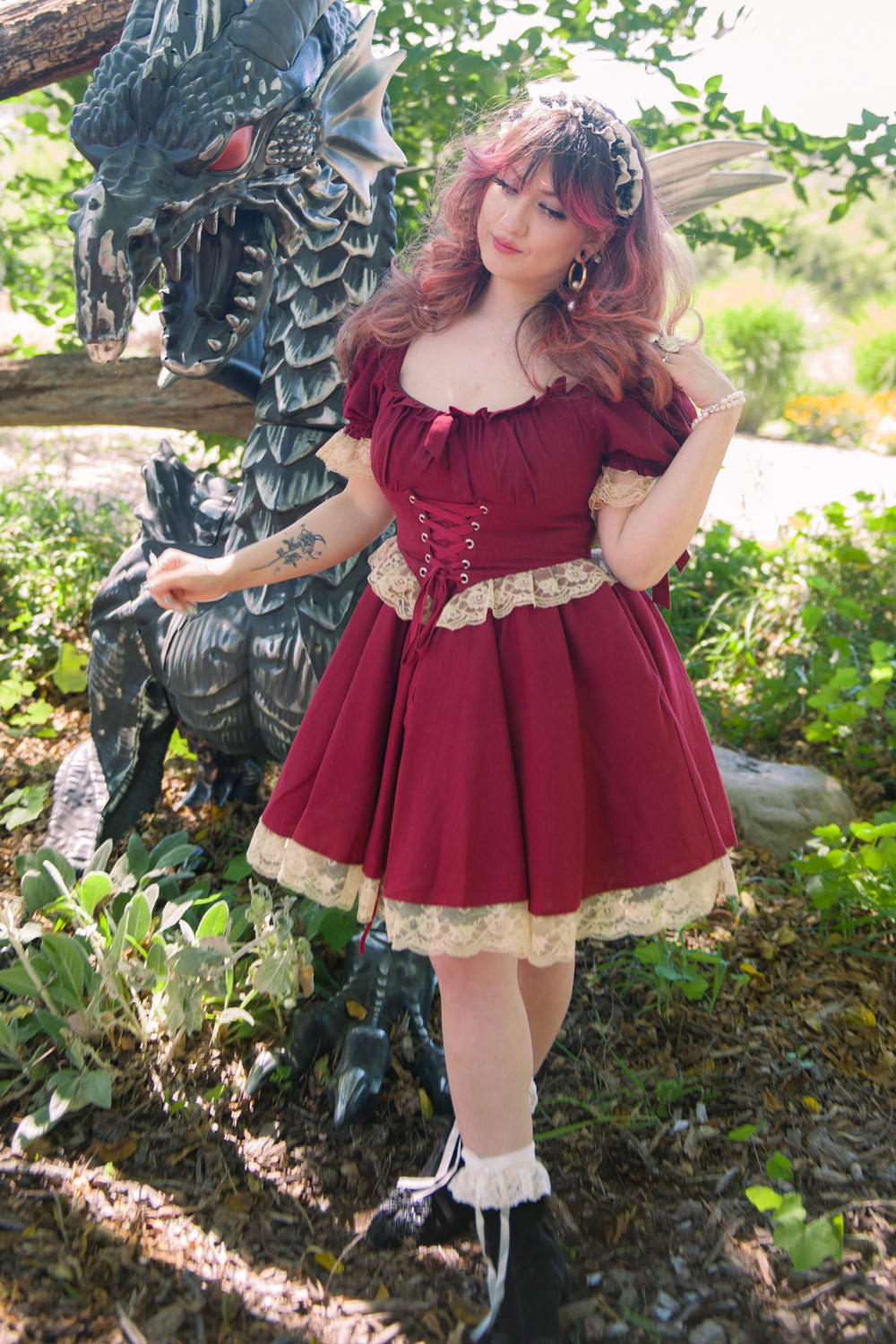 Red Velvet Fairy Dress