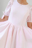 Strawberry Milk Tea Smock Dress