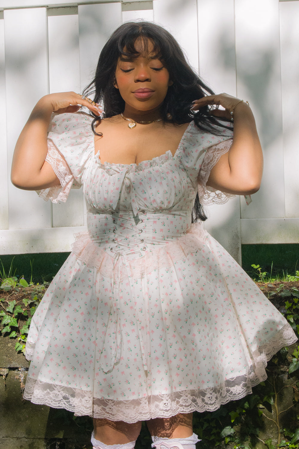 Pink Rose Fairy Dress