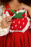 Red Strawberry Pinafore