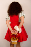 Red Strawberry Pinafore