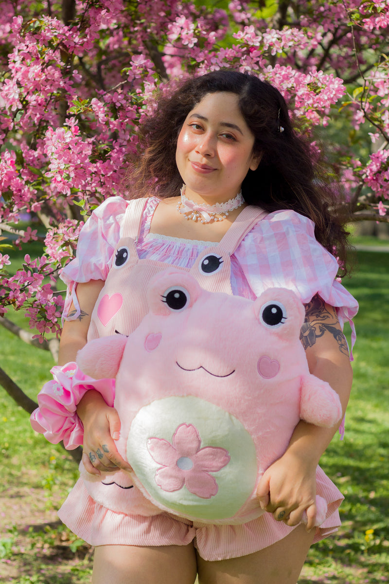 Jumbo Sakura Frog Plushie – Miss Candyholic