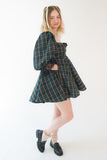 Green Tartan Cottage Dress