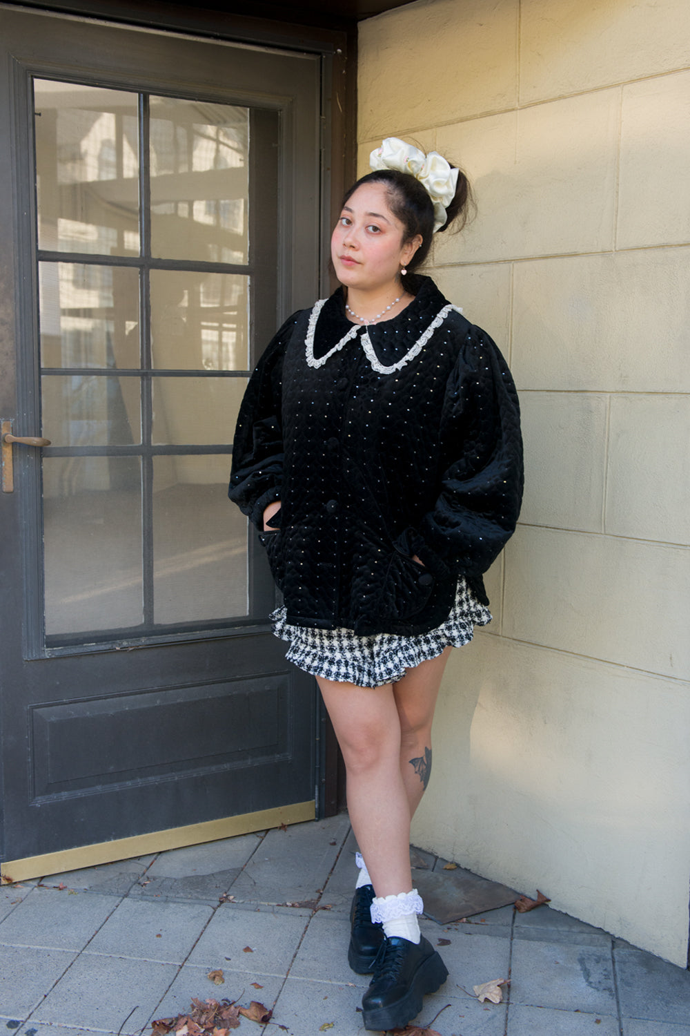 Cookies & Cream Sweetheart Sailor Coat