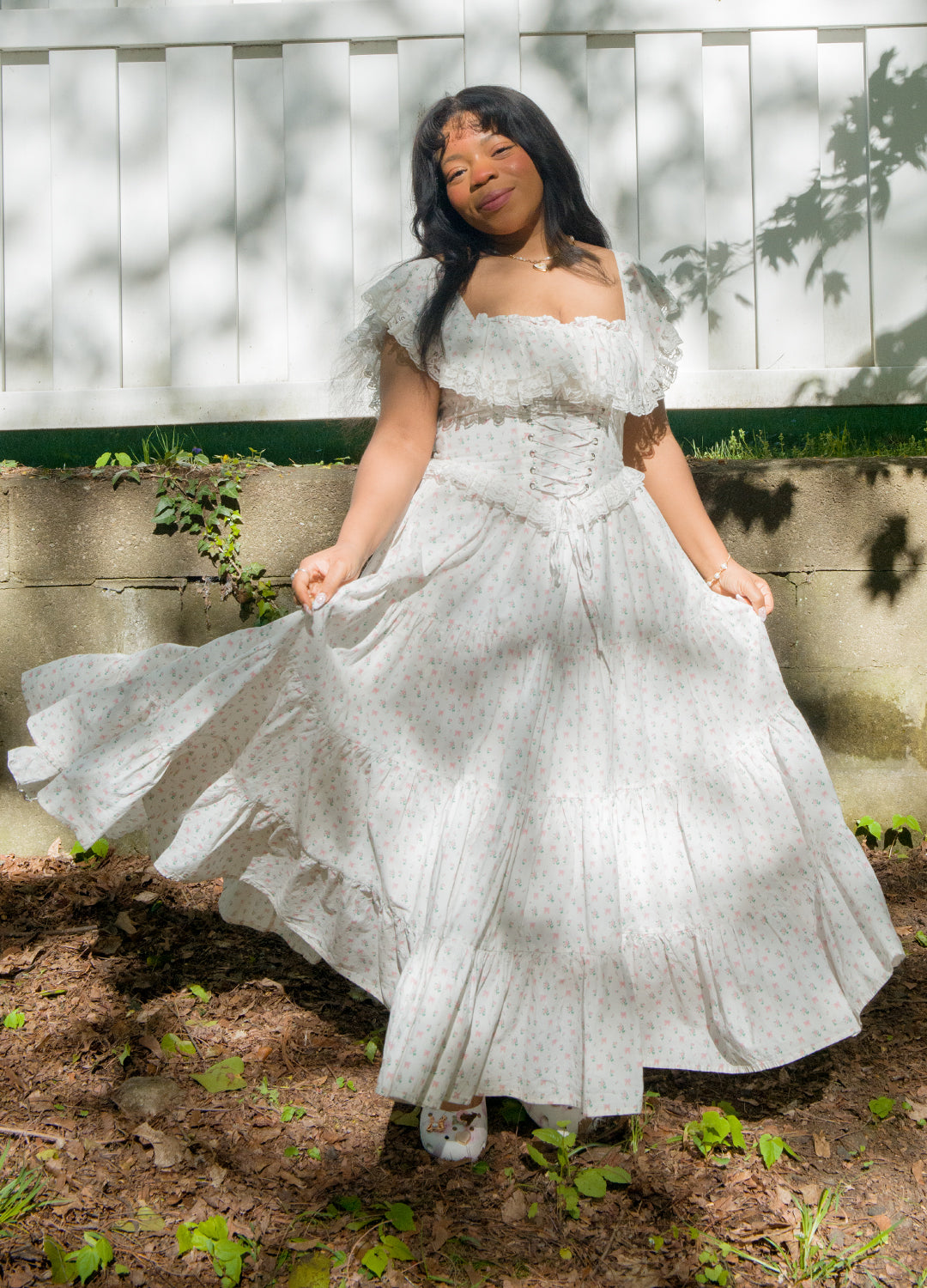 Pink Rose Garden Dress Pink Rose Garden Dress