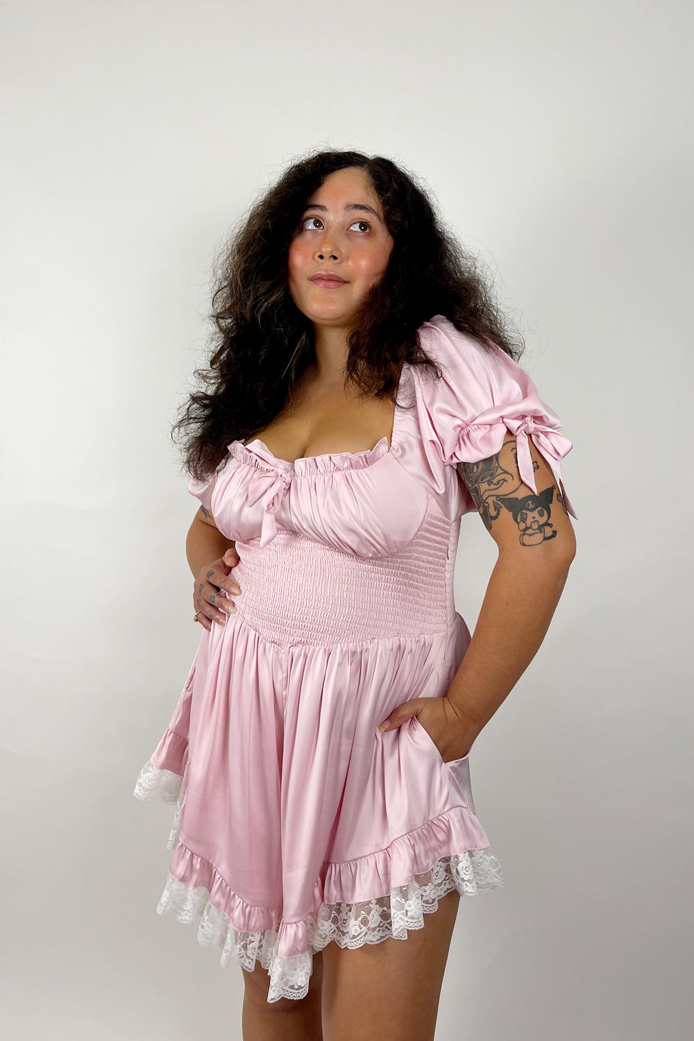 Rose Babydoll Playsuit