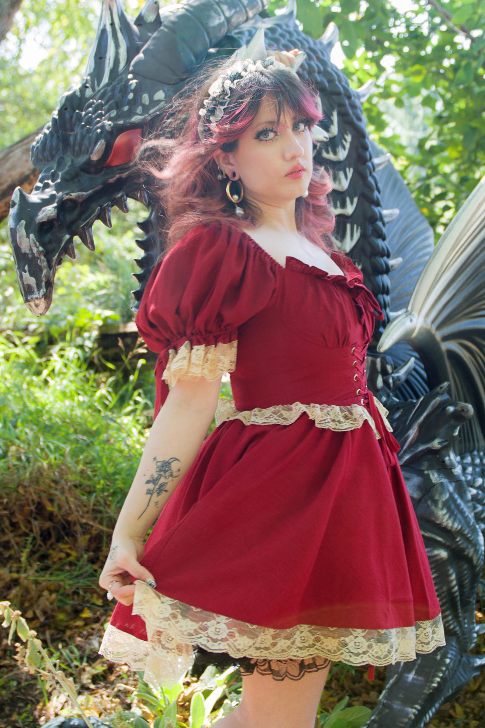Red Velvet Fairy Dress
