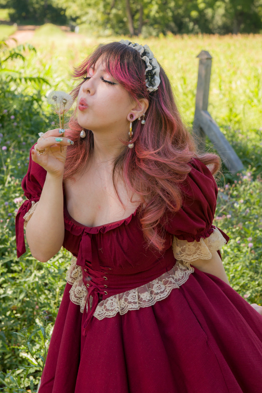 Red Velvet Fairy Dress