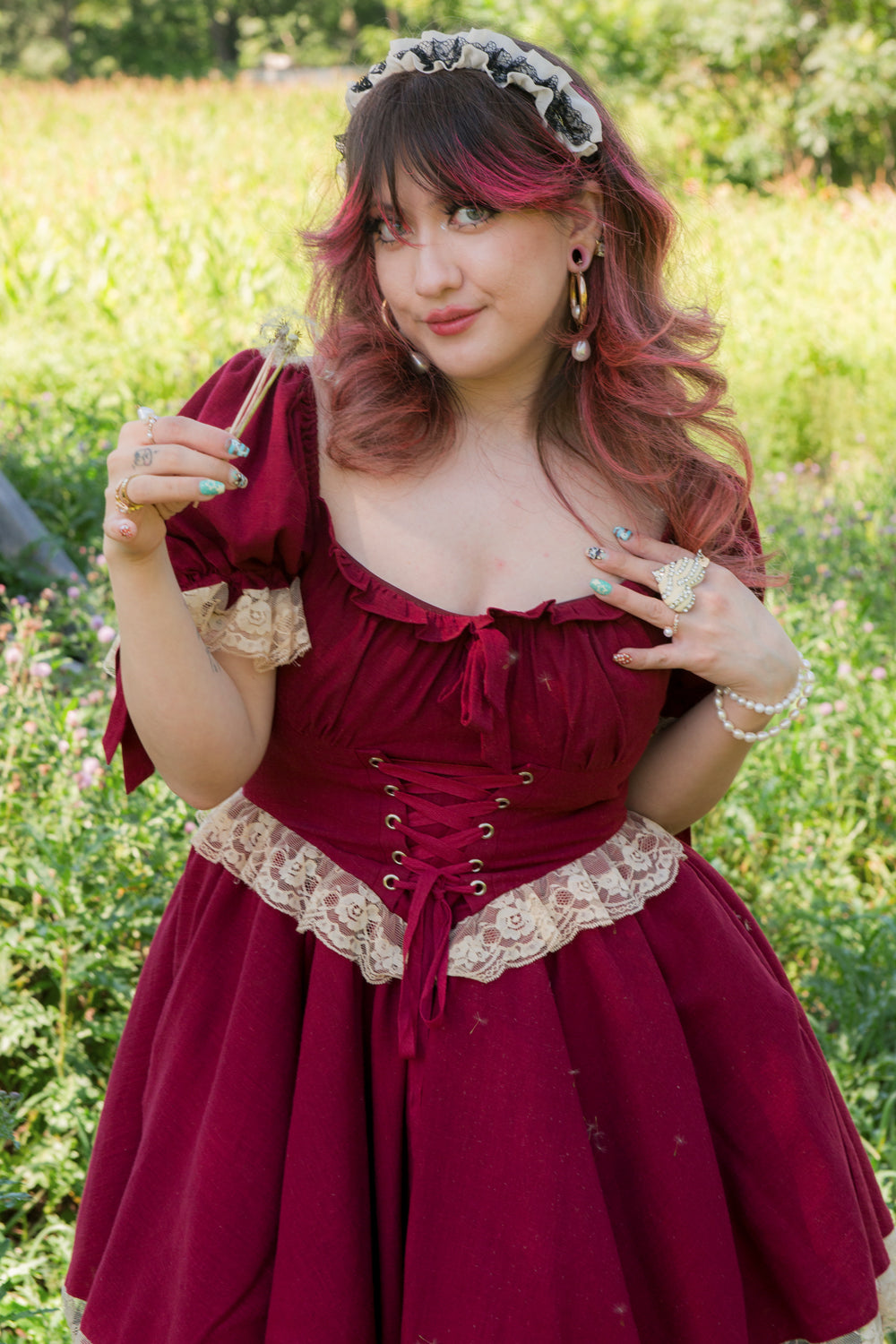 Red Velvet Fairy Dress