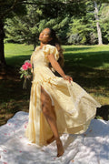 Lemon Goddess Gown