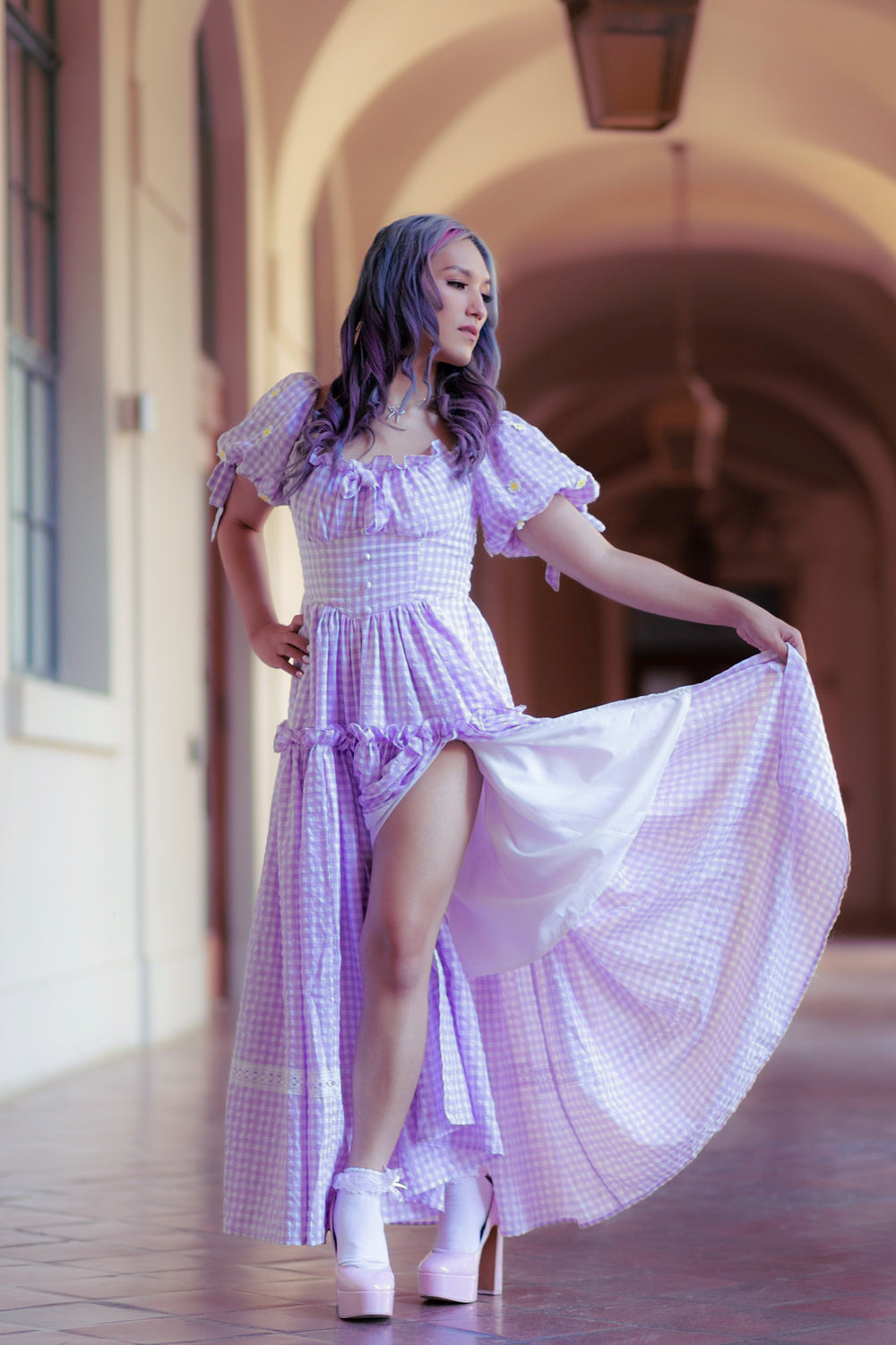 Grape Goddess Gown