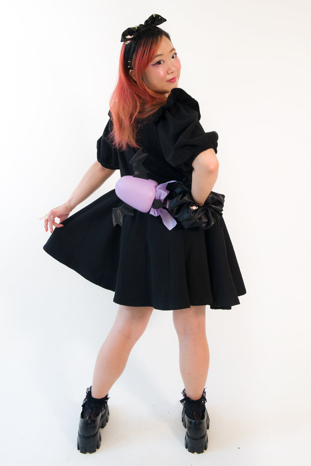 Enchanting Goats Sweatshirt Dress