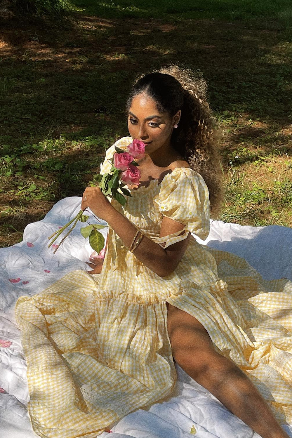 Lemon Goddess Gown