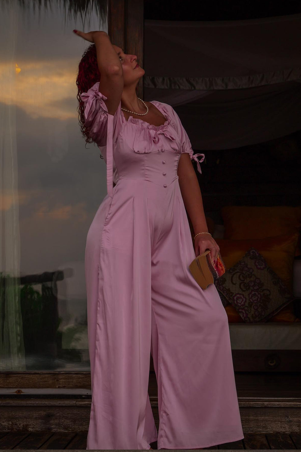 Rose Goddess Jumpsuit