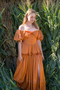 Pumpkin Spice Goddess Gown