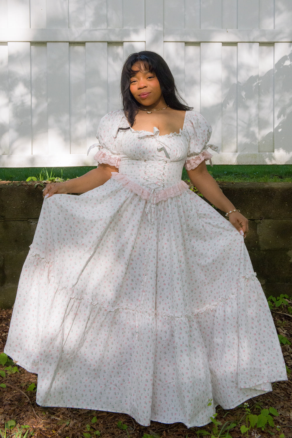 Pink Rose Princess Gown