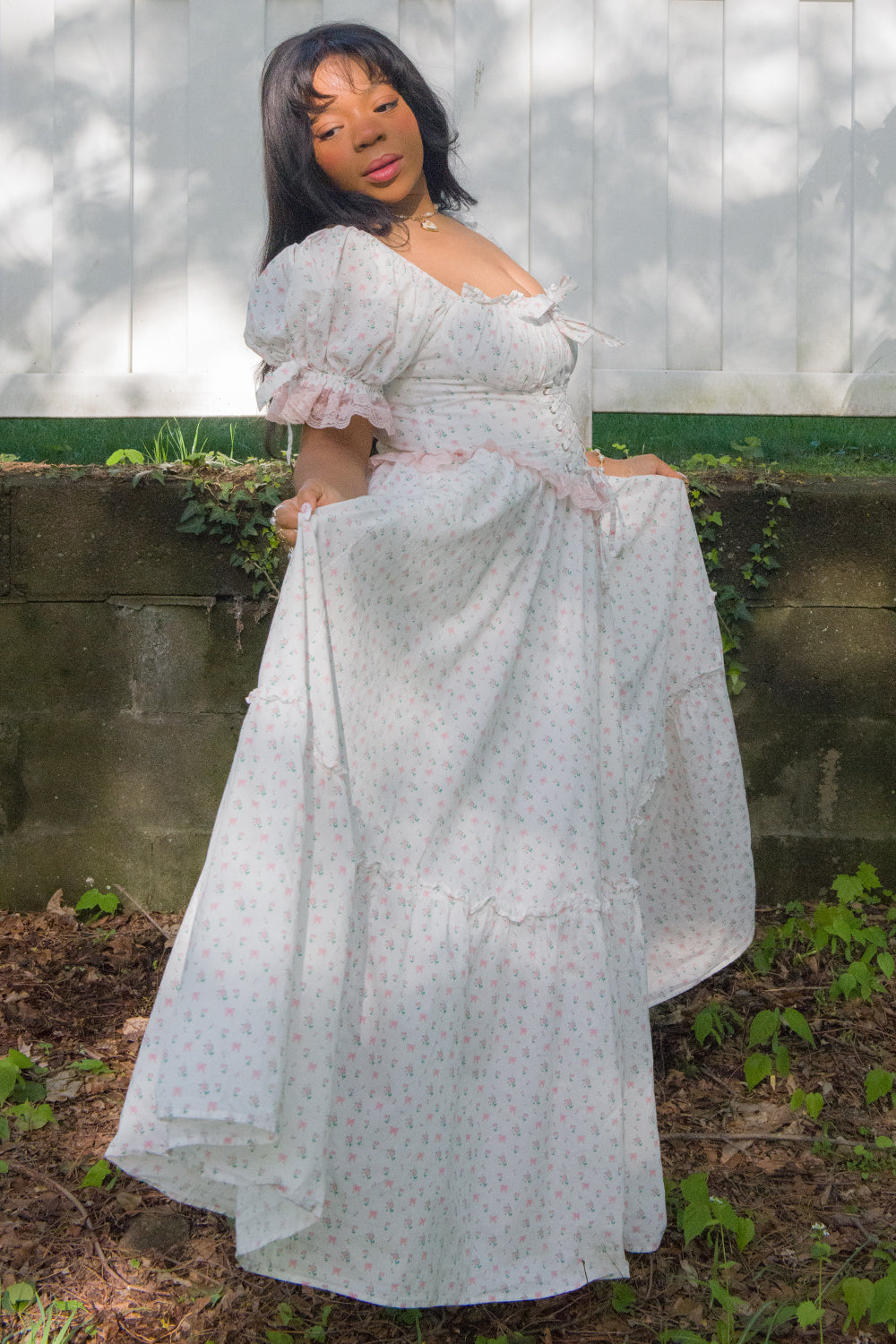 Pink Rose Princess Gown