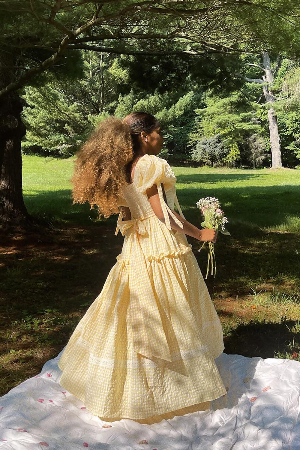 Lemon Goddess Gown