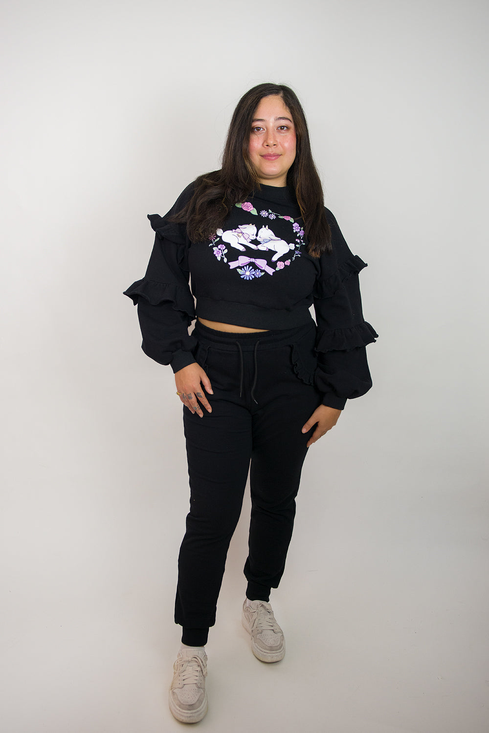 Black Heart Pocket Joggers