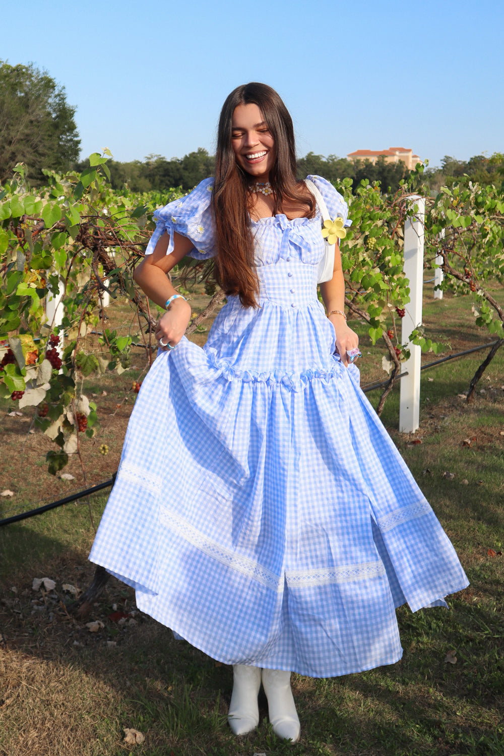 Blueberry Goddess Gown