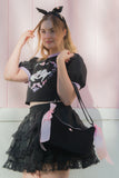 Black Cloud Mini Petticoat