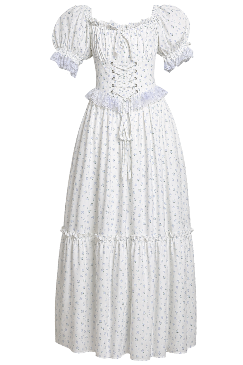 Blue Rose Princess Gown