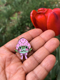 Strawberry Frog & Sakura Frog Pins