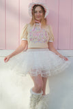 White Cloud Mini Petticoat