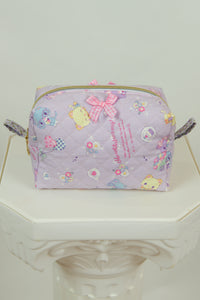 Lavender Kitty Pouch