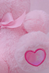 Pink Sleepy Bear Plushie