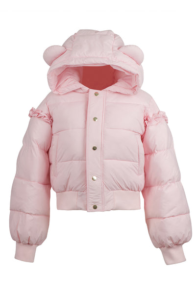 Pink Marshmallow Bear Puffer – Miss Candyholic