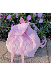 Pink Love Puff Backpack