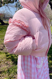 Pink Marshmallow Bear Puffer