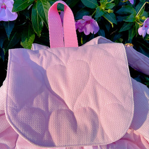 Pink Love Puff Backpack