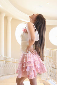 Rose Angel Mini Skirt